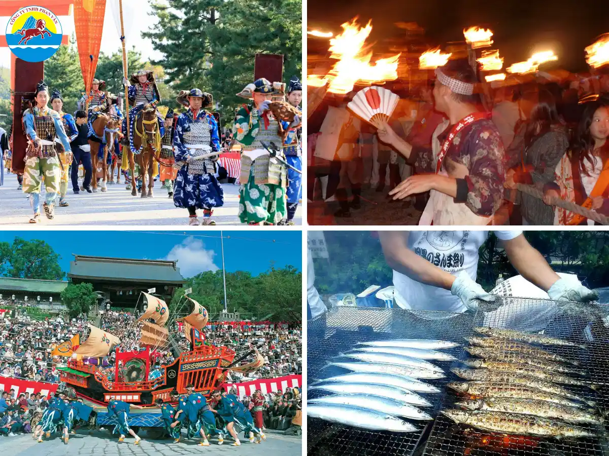 Trải nghiệm lễ hội truyền thống sôi động của Nhật bản vào mùa thu