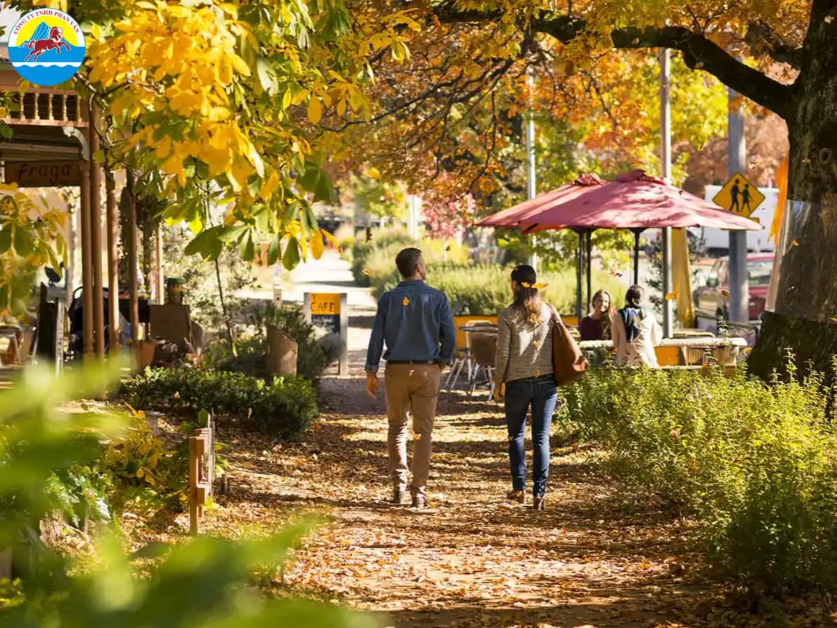 mùa thu nước Úc