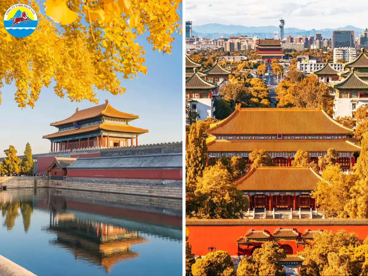 Mùa thu ở Trung Quốc thể hiện sự đa dạng khí hậu rõ rệt do lãnh thổ rộng lớn