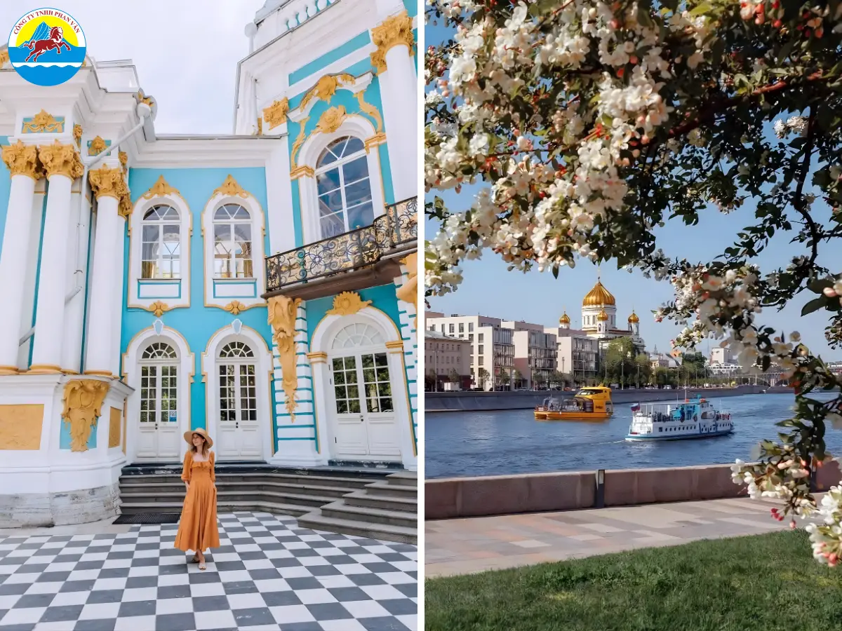 Hai tuần cuối tháng 4 và cả tháng 5 là khoảng thời gian tuyệt nhất để khám phá mùa xuân ở Nga