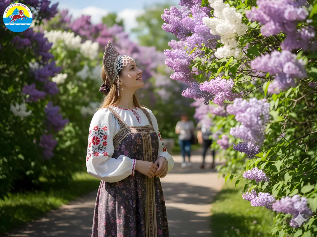 Ngắm hoa Tử Đinh Hương nở rộ