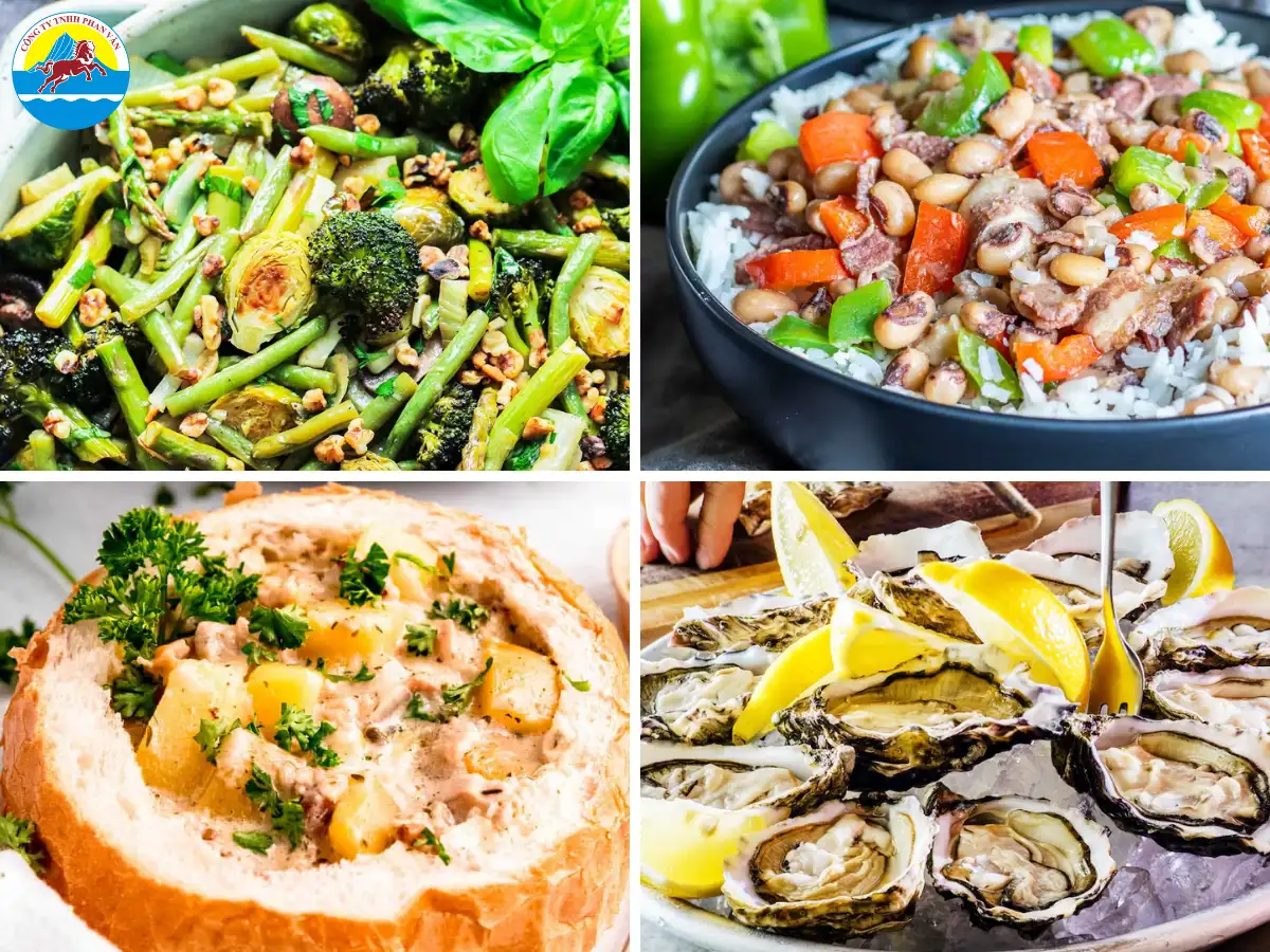 Khám phá ẩm thực mùa xuân ở Mỹ