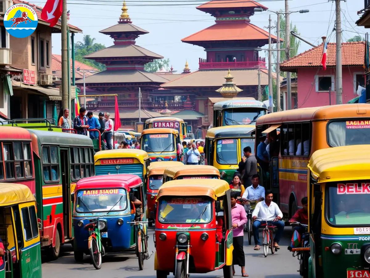 Hệ thống giao thông Nepal đa dạng