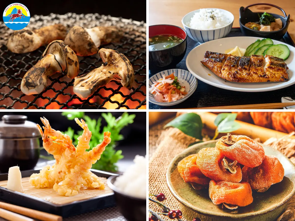 Thưởng thức ẩm thực Nhật Bản mùa thu đặc trưng