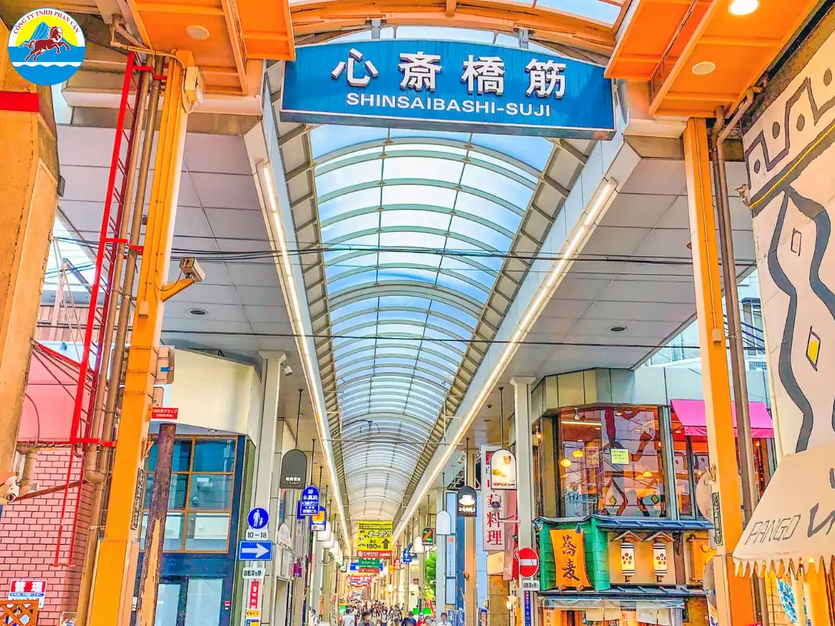 Khu mua sắm Shinsaibashi-suji