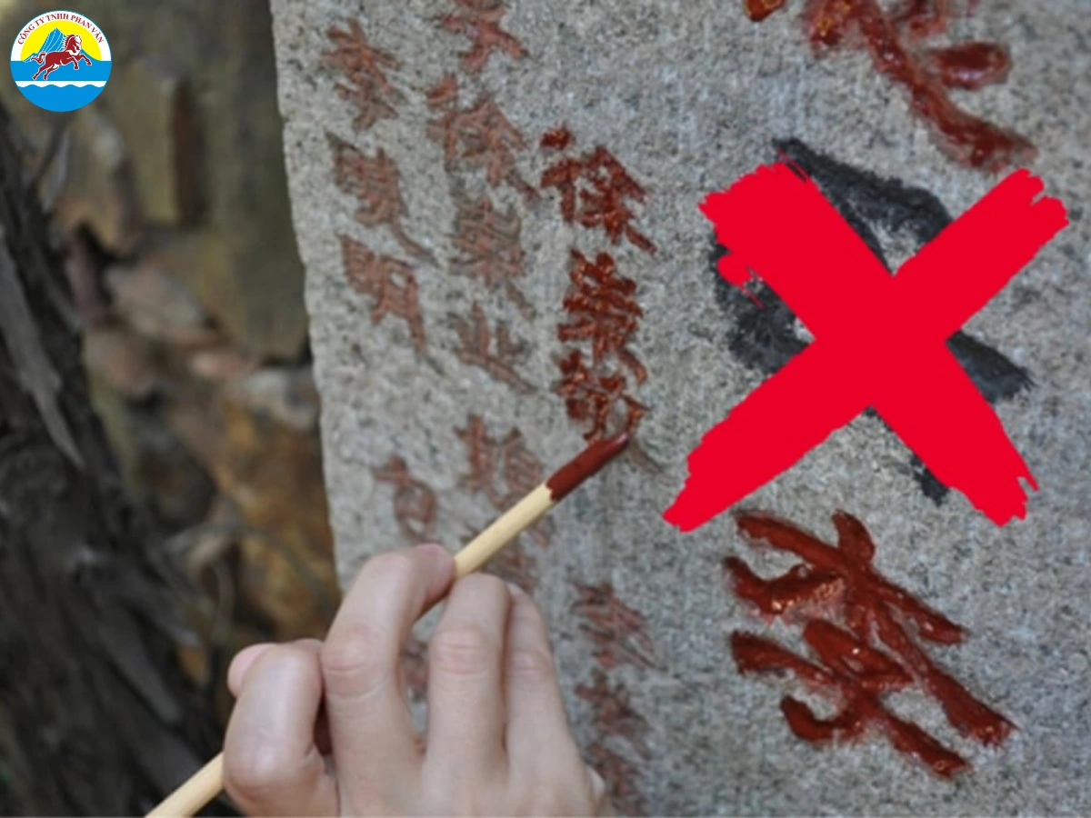 Không viết tên bằng mực đỏ