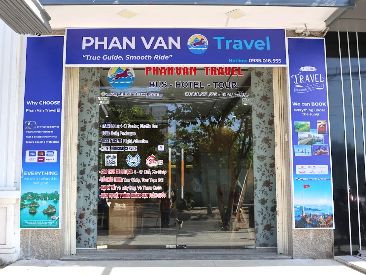 Phan Văn Travel - Nơi khởi nguồn cho hành trình suôn sẻ
