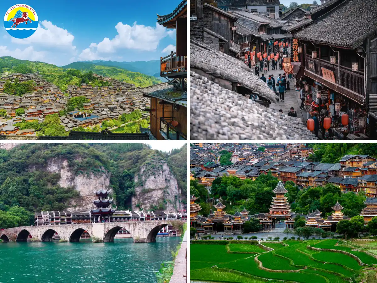 Cổ trấn và làng dân tộc đặc sắc Quý Châu