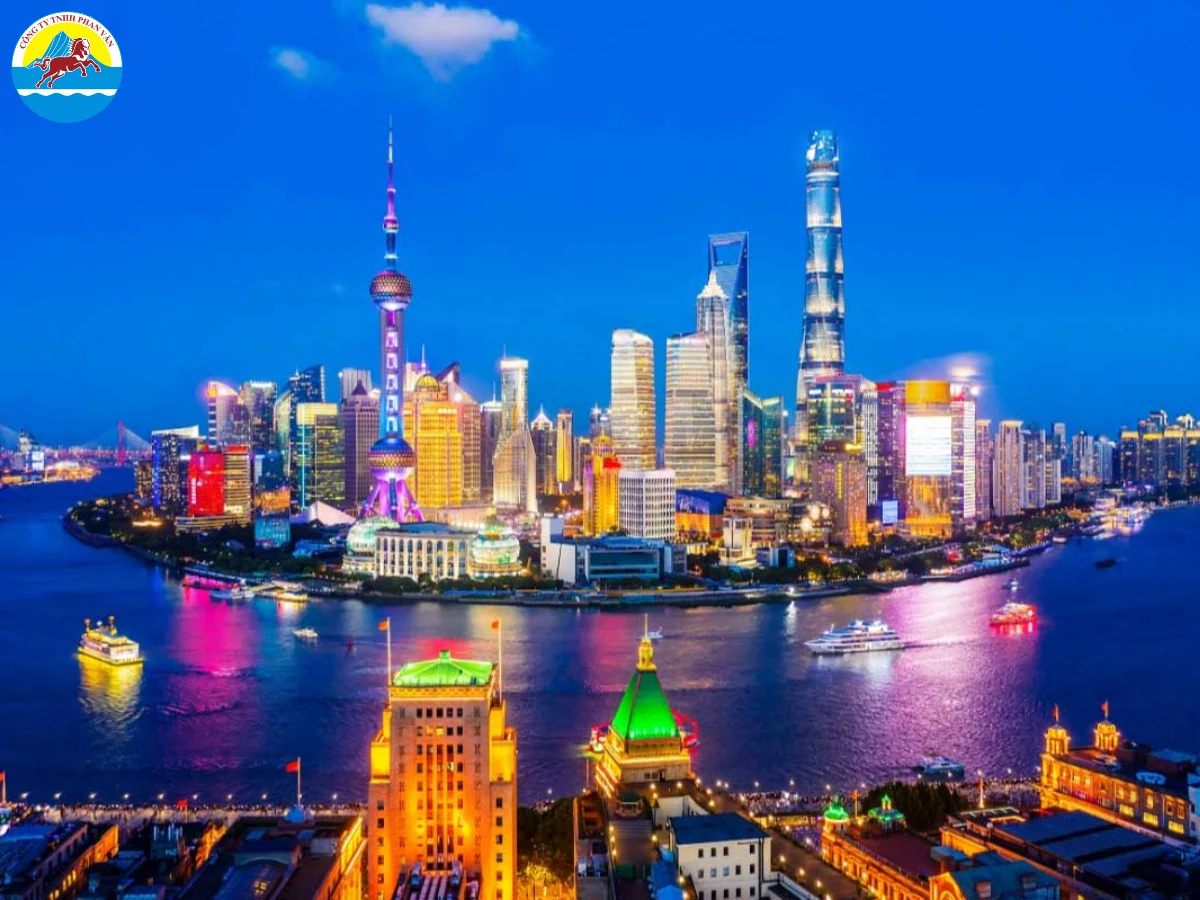Sông Hoàng Phố bến Thượng Hải