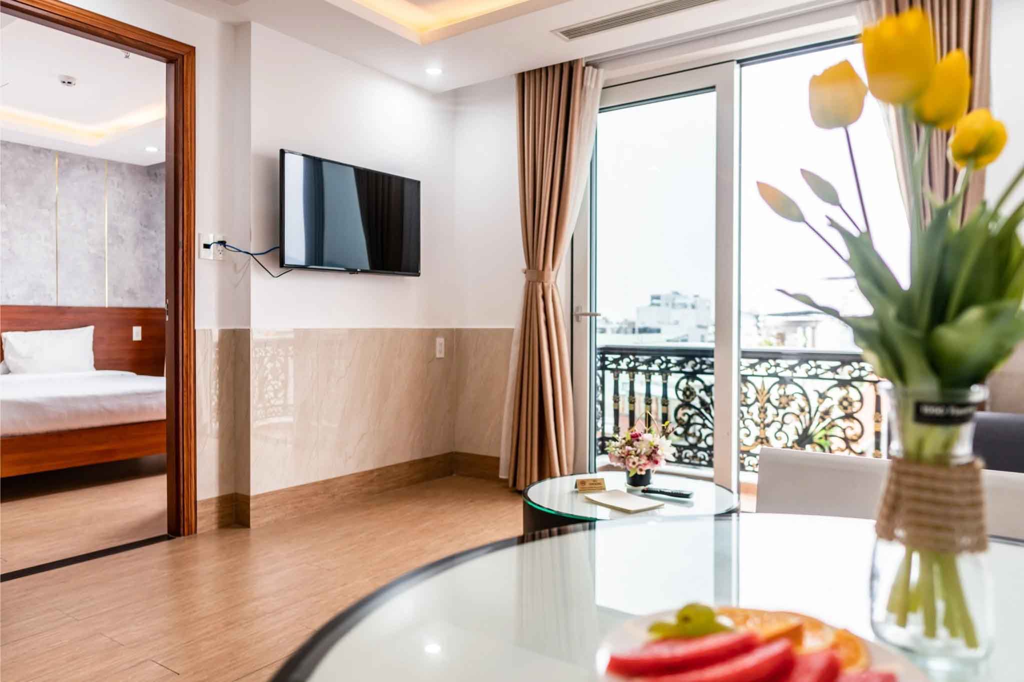 Phòng có ban công ngắm cảnh đẹp