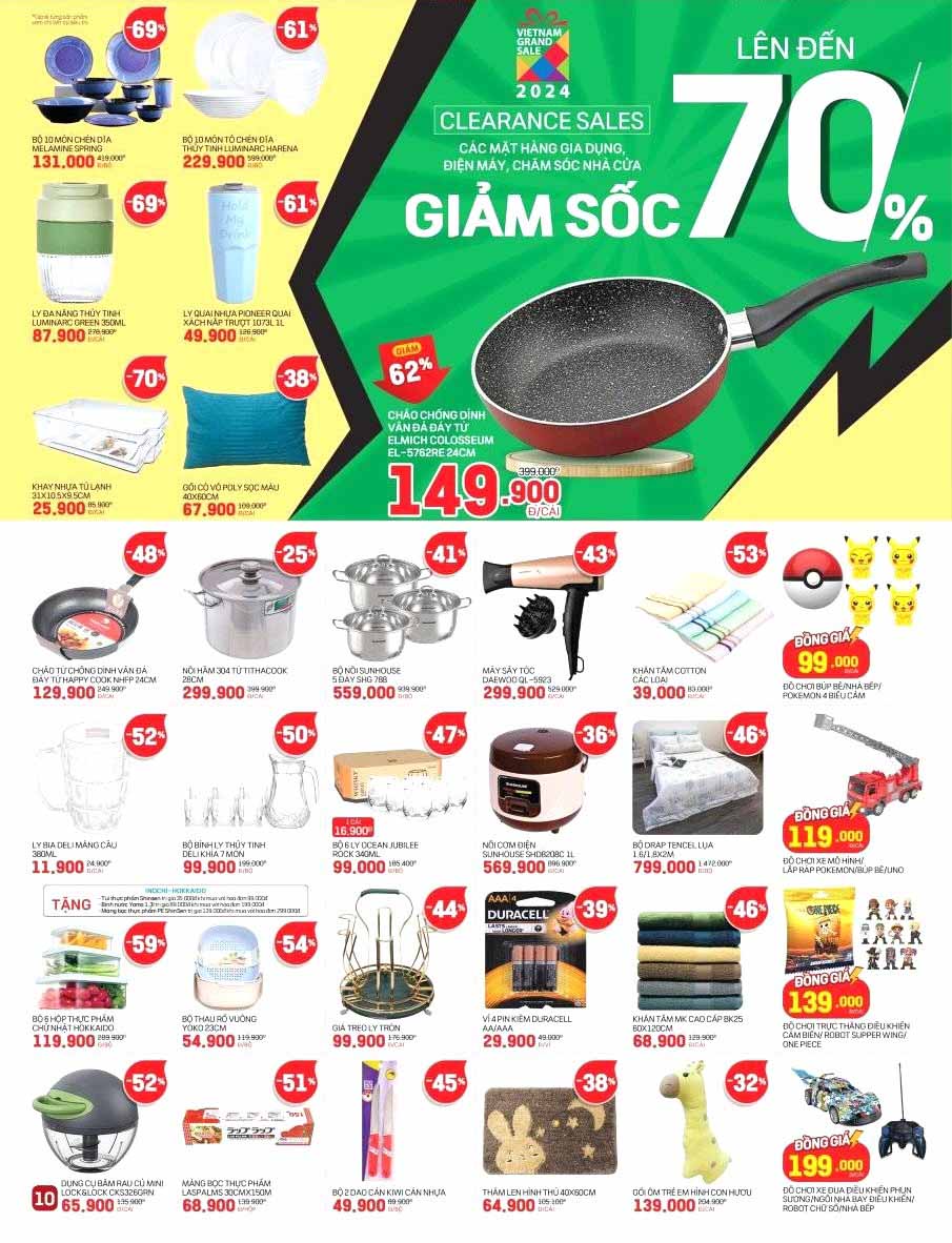 Đồ gia dụng ở Lotte Mart