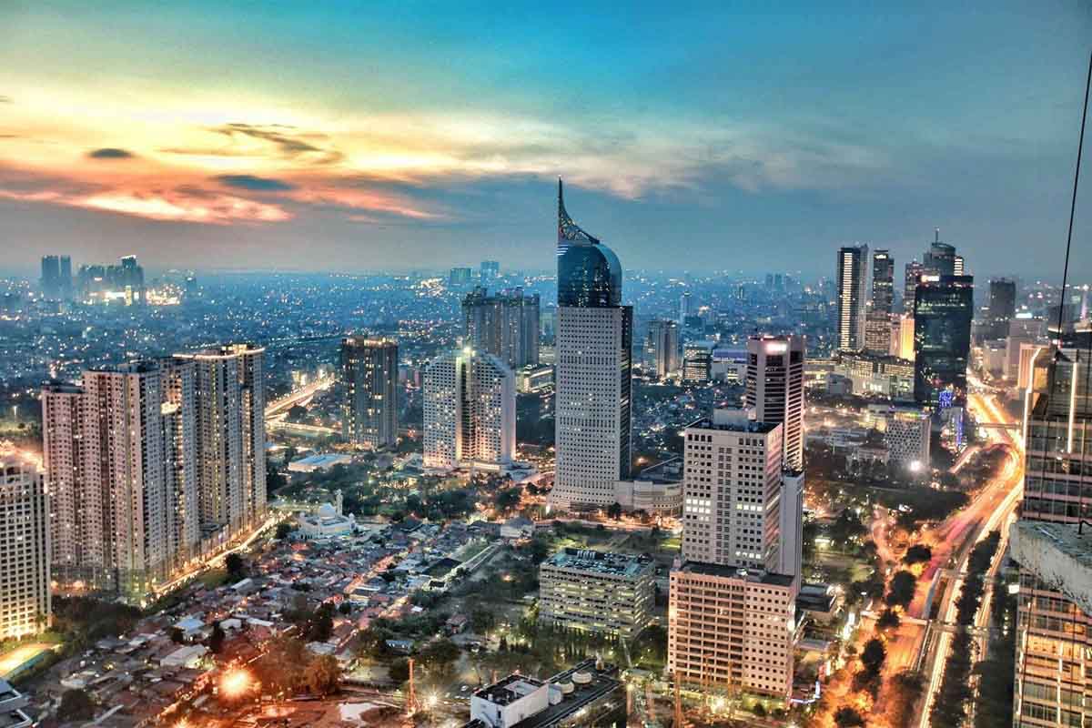 Hình ảnh những tòa nhà cao ốc tại Indonesia