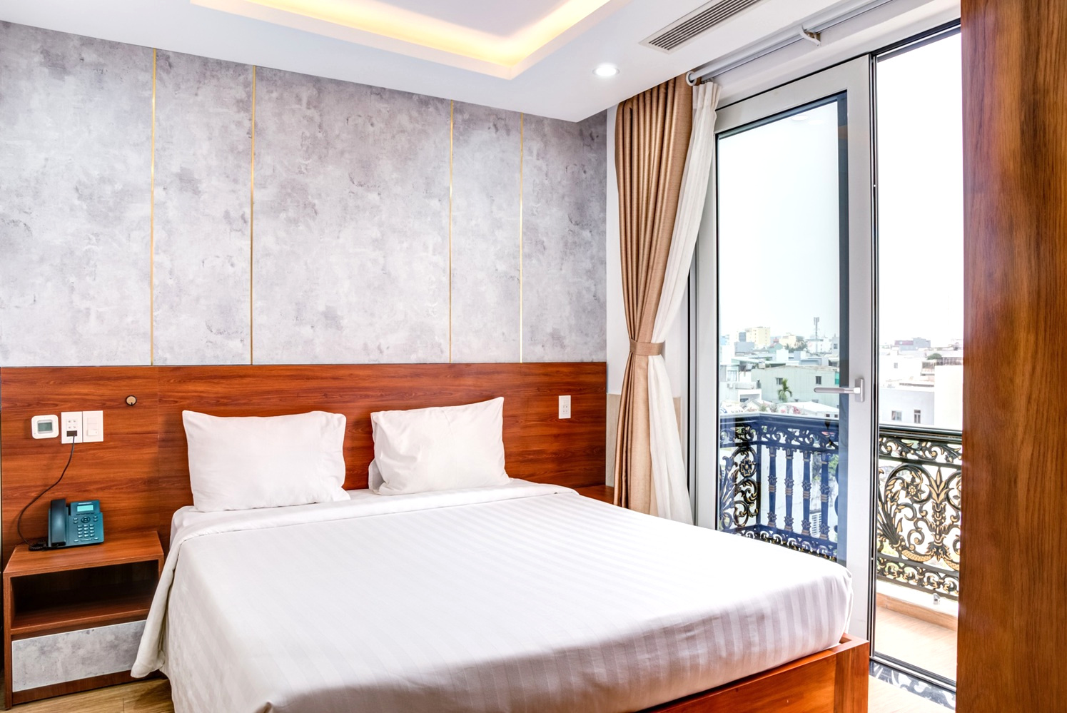 Phòng nghỉ giường đơn tại khách sạn Phan Văn 2