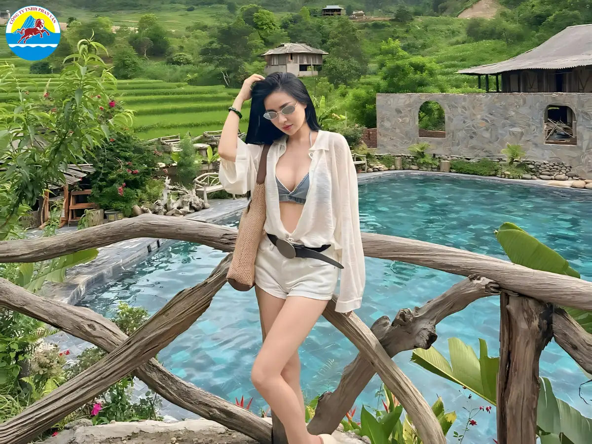 Suối khoáng nóng Trạm Tấu