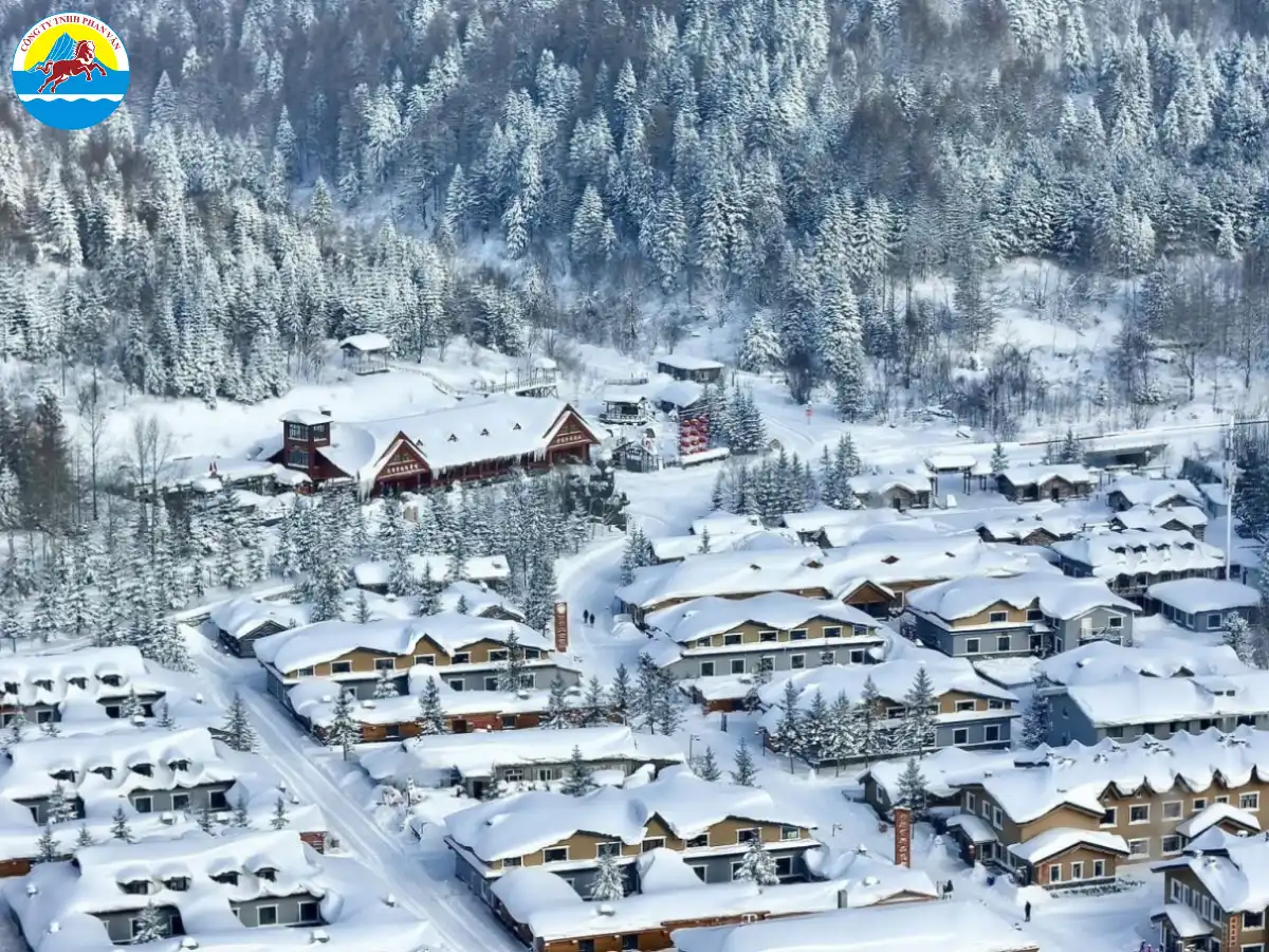 Tháng 11 là lúc mùa đông thực sự bắt đầu ở vùng Đông Bắc với tuyết rơi