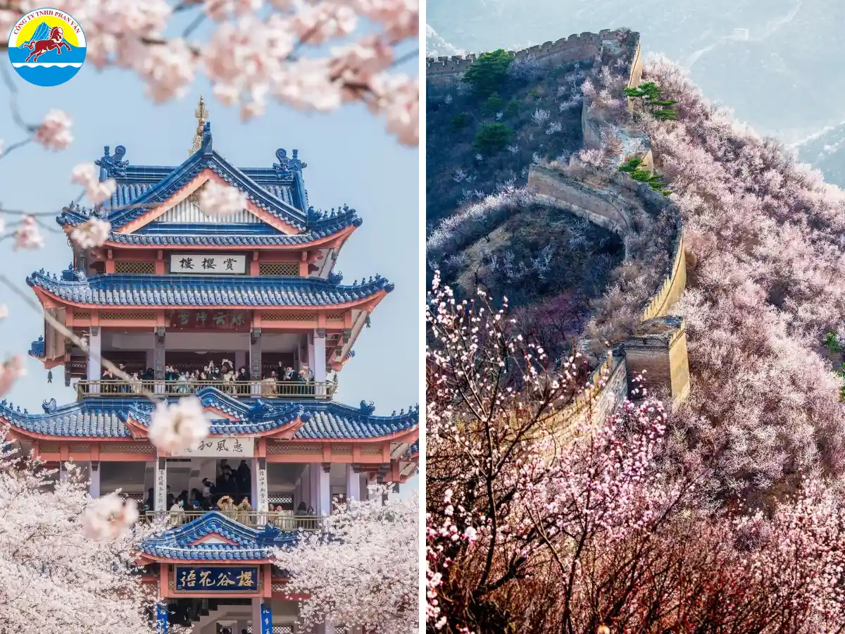 Tour du lịch Trung Quốc tháng 2 của Phan Văn Travel