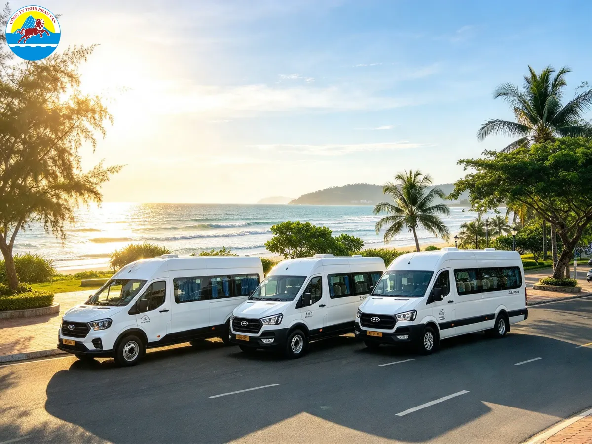 Dòng xe Ford Transit 16 chỗ chở khách đi Nha Trang
