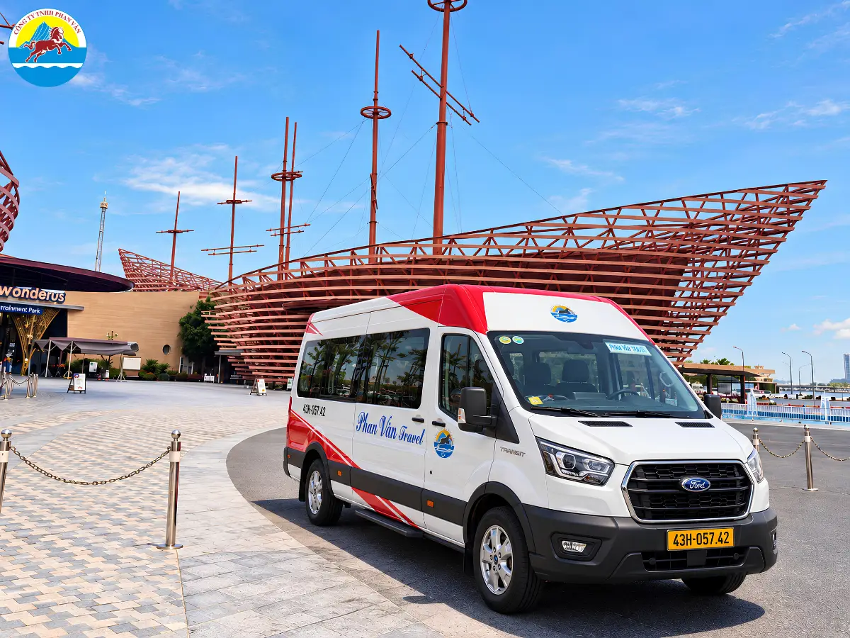thuê xe 16 chỗ Đà Nẵng Hội An