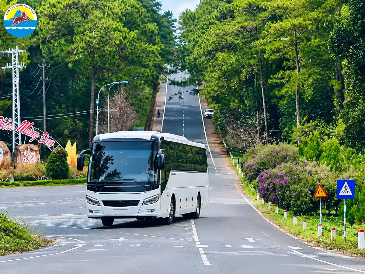 thuê xe 29 chỗ Đà Nẵng đi Măng Đen