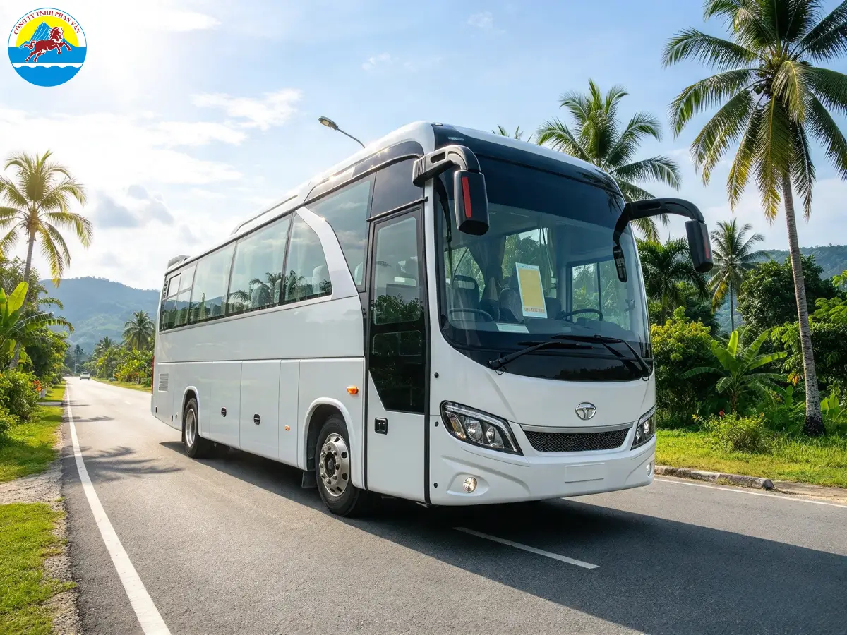 Xe 35 chỗ đi tuyến Đà Nẵng đến Lào