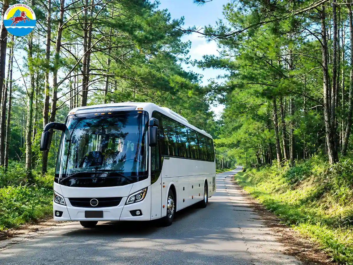 thuê xe 35 chỗ Đà Nẵng đi Măng Đen
