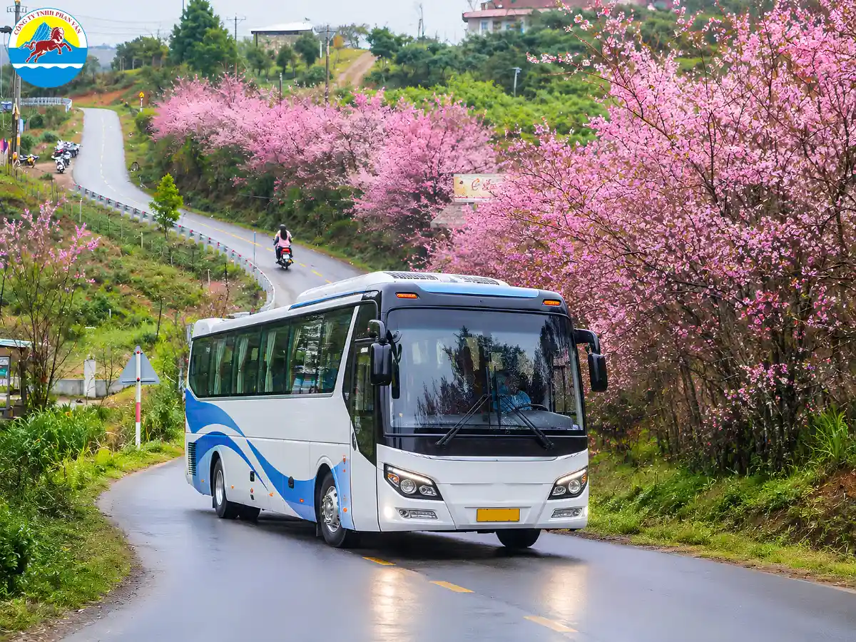 thuê xe 35 chỗ Đà Nẵng đi Măng Đen