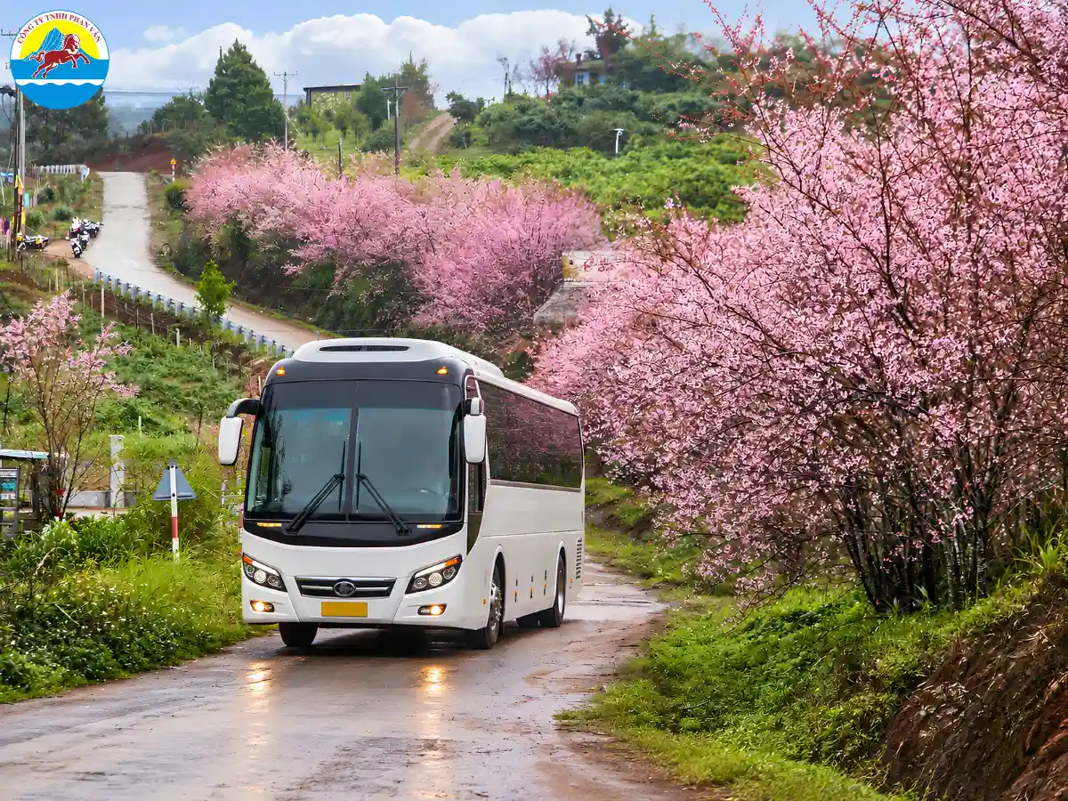 thuê xe 35 chỗ Đà Nẵng đi Măng Đen