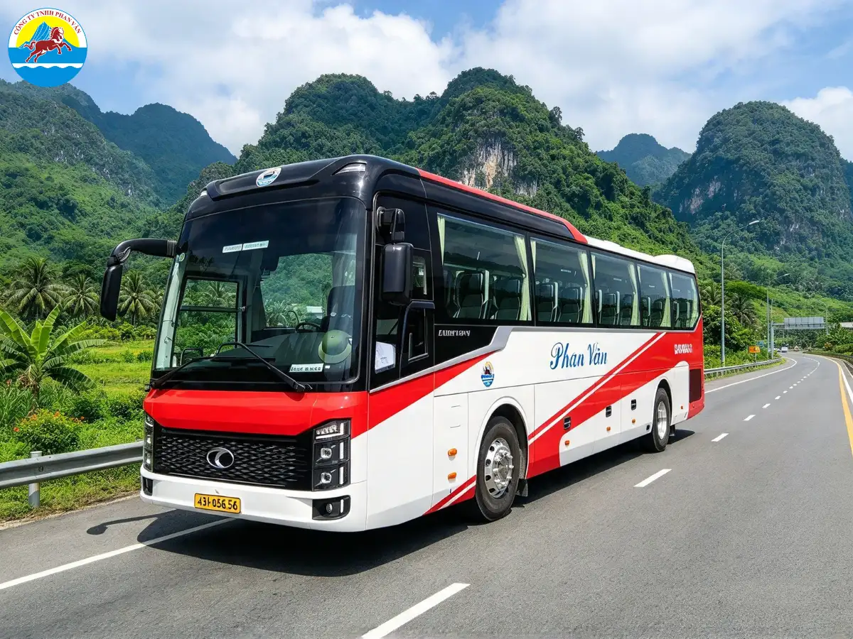 thuê xe 45 chỗ Đà Nẵng đi Lào