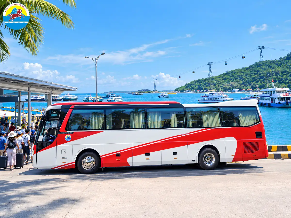 thuê xe 45 chỗ Đà Nẵng đi Phú Quốc