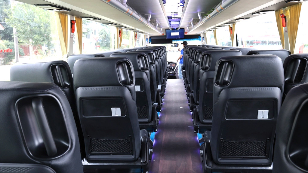 Không gian bên trong xe cực xịn