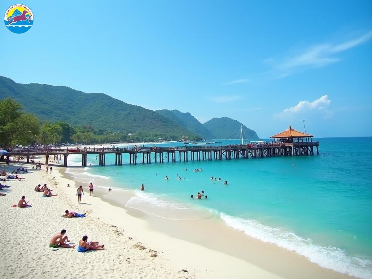 Khám phá Bãi Tân Hiệp trắng mịn