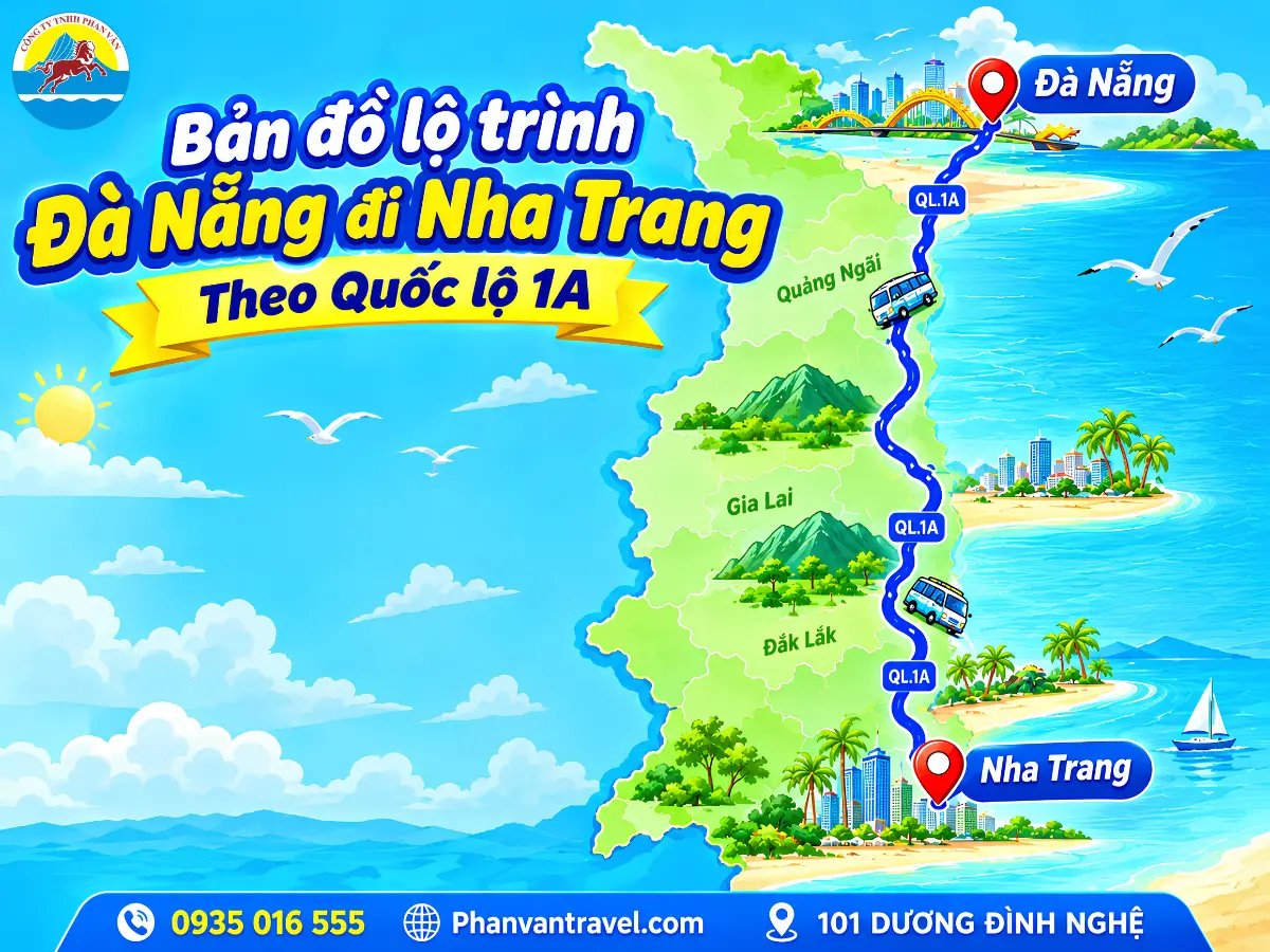 thuê xe Đà Nẵng đi Nha Trang