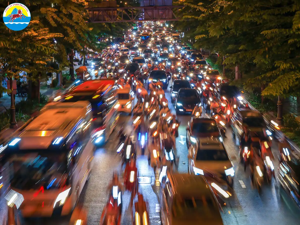 thuê xe đi xem pháo hoa