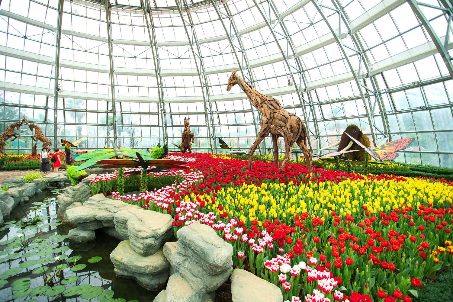 Check in tại The World Garden