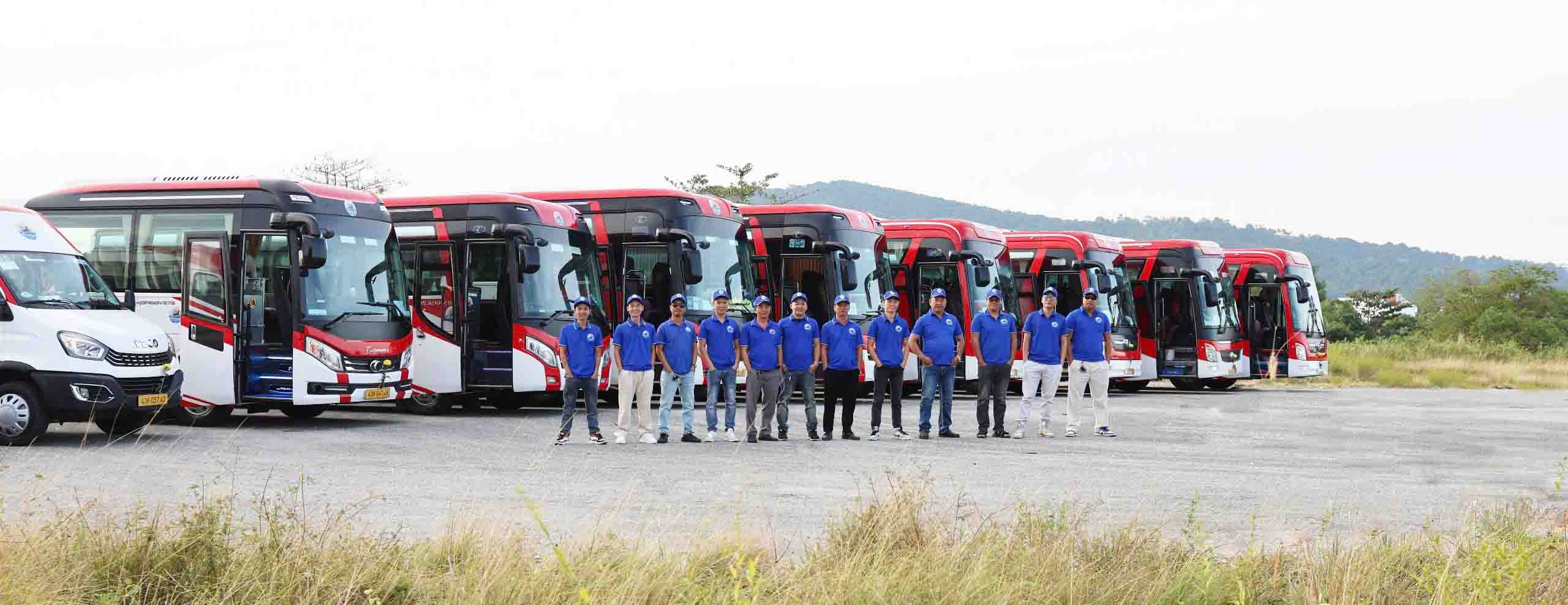 Đội ngũ nhân viên lái xe Phan Văn