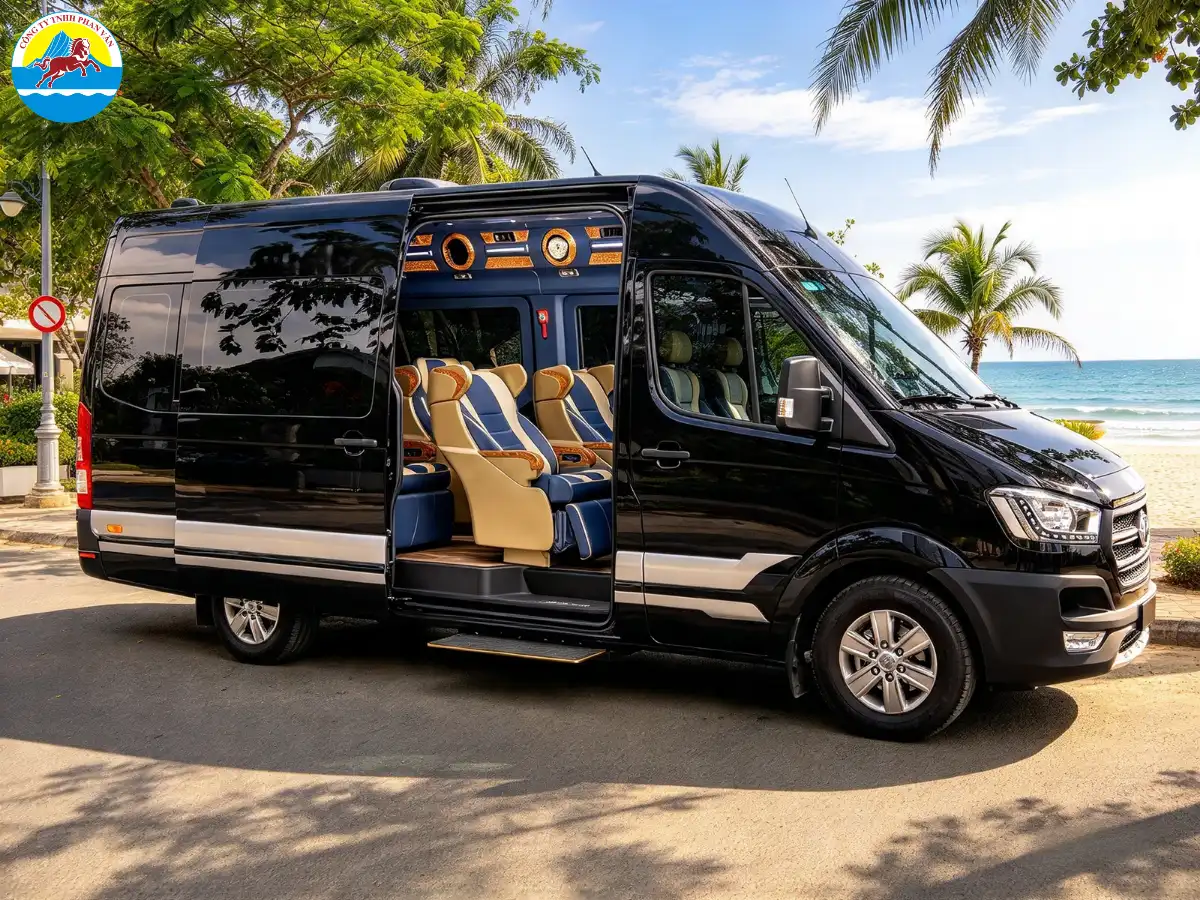 thuê xe limousine 16 chỗ Đà Nẵng đi Nha Trang