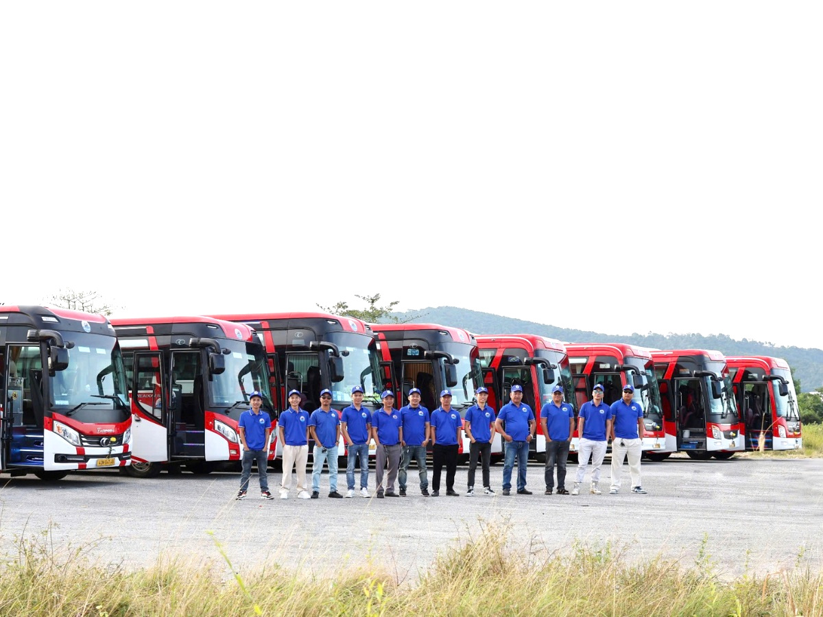 Đội ngũ lái xe của Phan Văn Travel