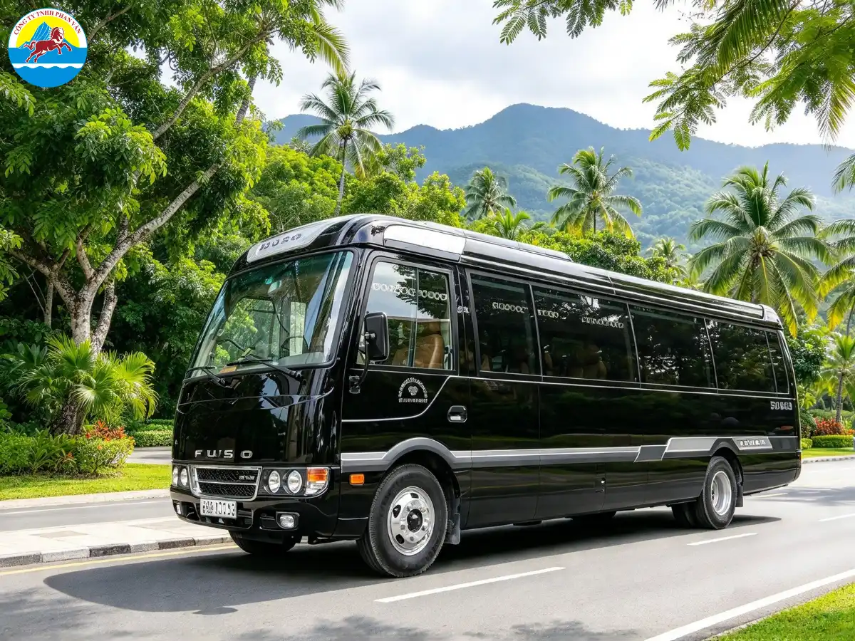 thuê xe limousine 19 chỗ Đà Nẵng đi Lào