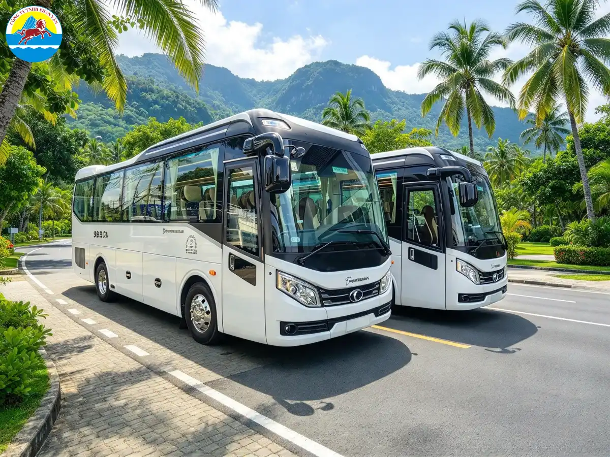 thuê xe limousine 19 chỗ Đà Nẵng đi Lào
