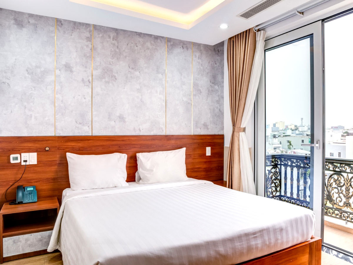 Phòng nghỉ tiện nghi, giá rẻ tại khách sạn Phan Văn 2