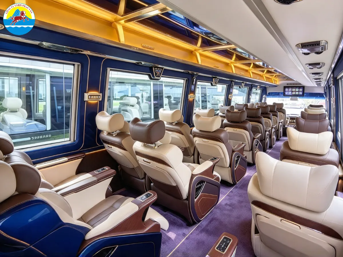 thuê xe limousine 29 chỗ Đà Nẵng đi Lào