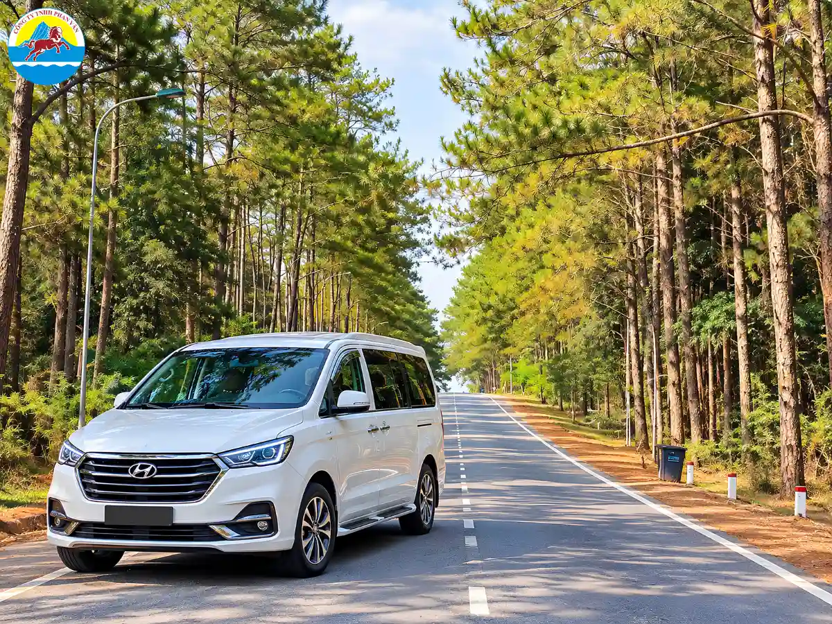 Xe limousine 7 chỗ chuyên tuyến Đà Nẵng đi Măng Đen