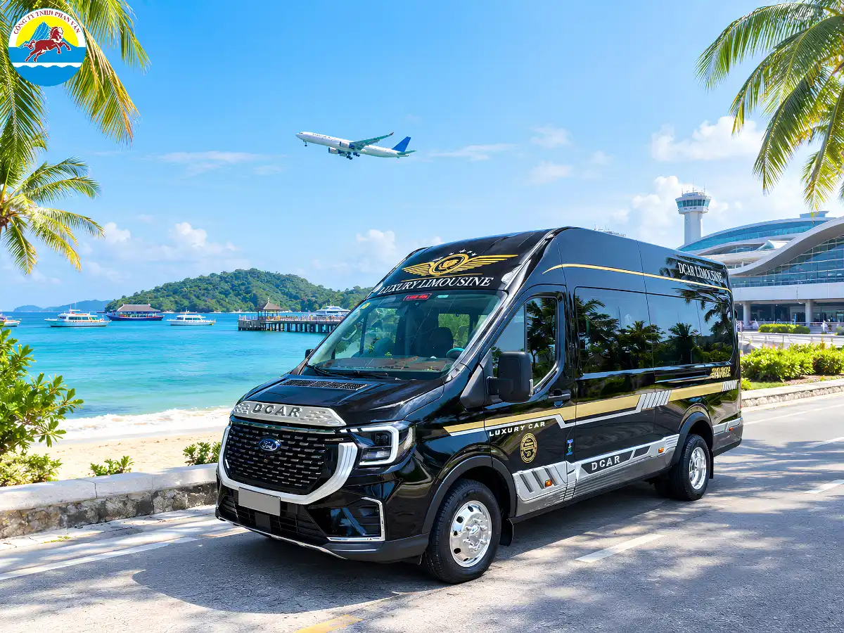 thuê xe limousine 9 chỗ Đà Nẵng đi Phú Quốc