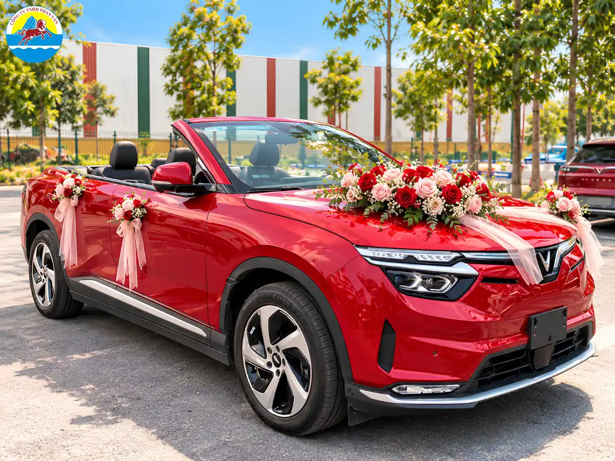 thuê xe mui trần đám cưới