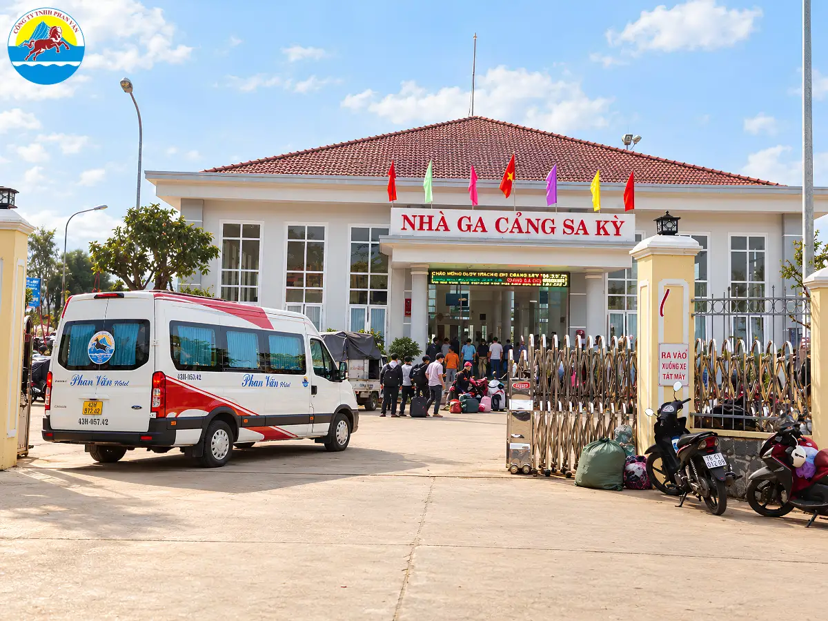Xe Phan Văn Travel đi cảng Sa Kỳ