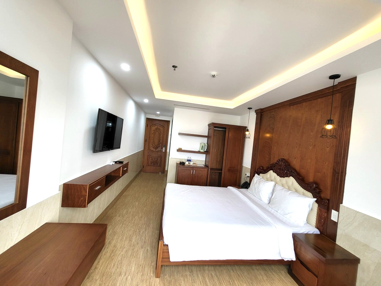 Phòng ngủ tại khách sạn Phan Văn 2