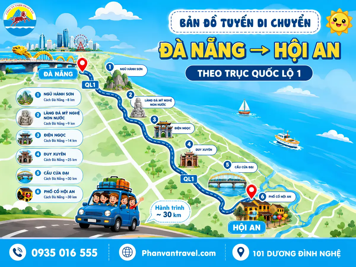 tour Đà Nẵng Hội An 4 ngày 3 đêm