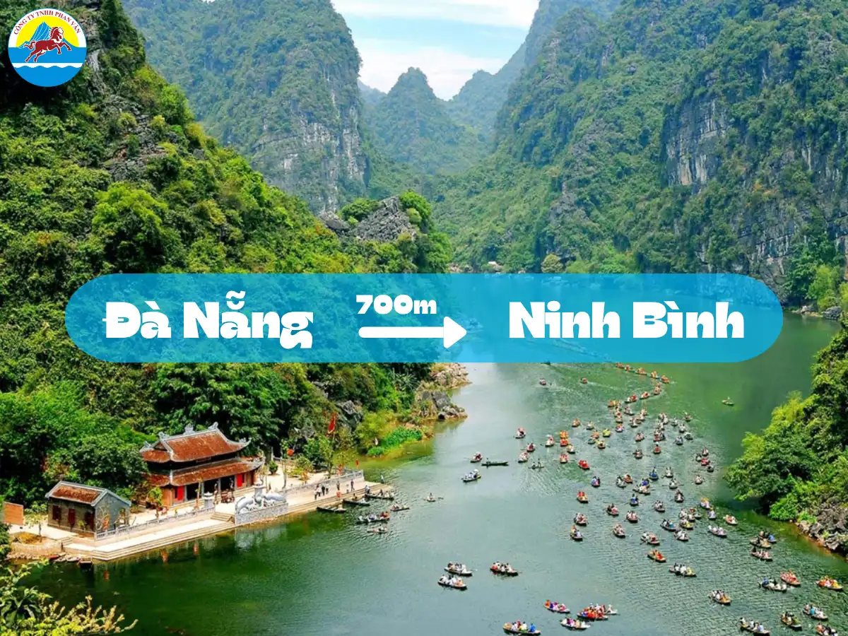 Hành trình từ Đà Nẵng đến Ninh Bình trải dài gần 700km