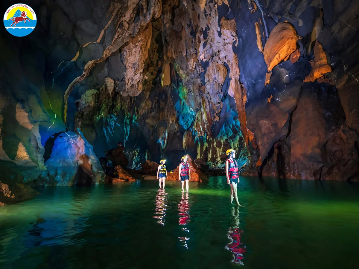 tour ghép Phong Nha, Thiên Đường - Sông Chày Hang Tối 1 ngày