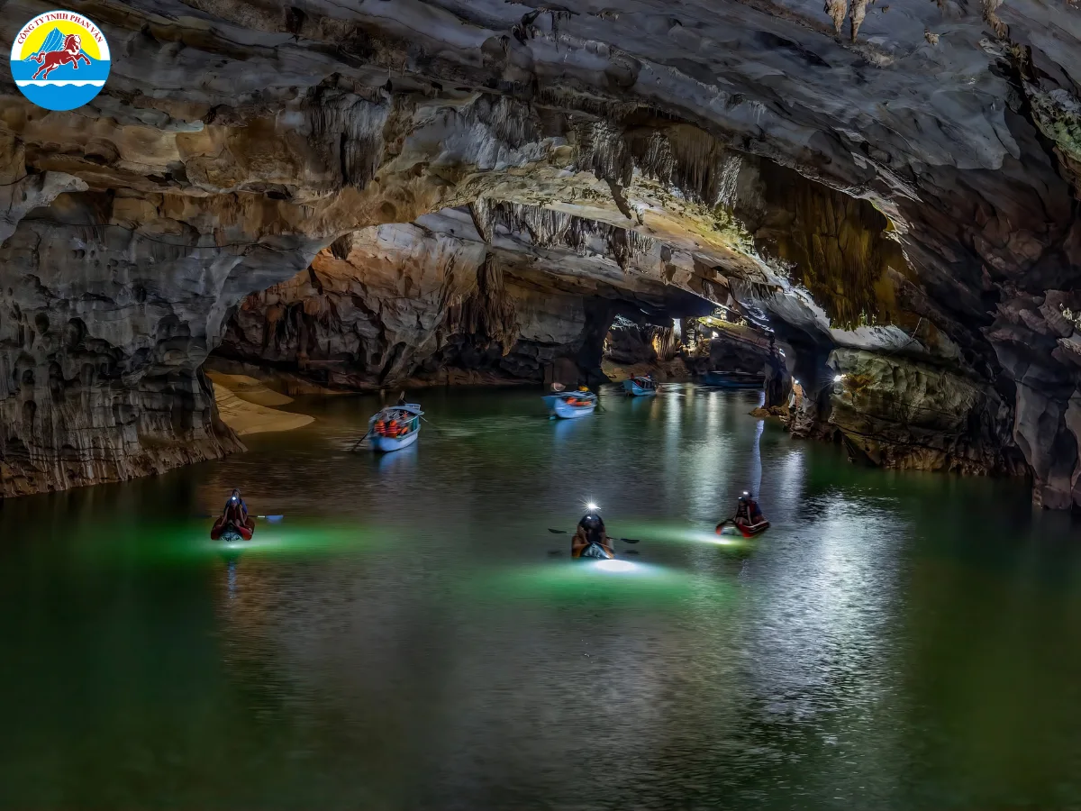 tour ghép Phong Nha, Thiên Đường - Sông Chày Hang Tối 1 ngày